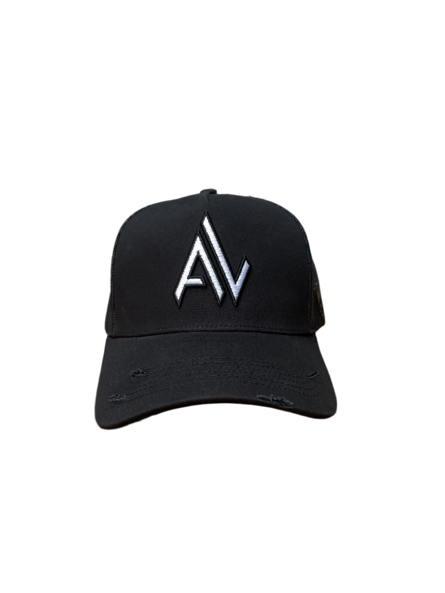 A.L BLACK-WHITE CAP