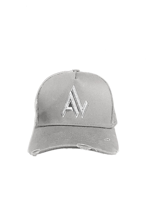 GREY-GREY-WHITE CAP